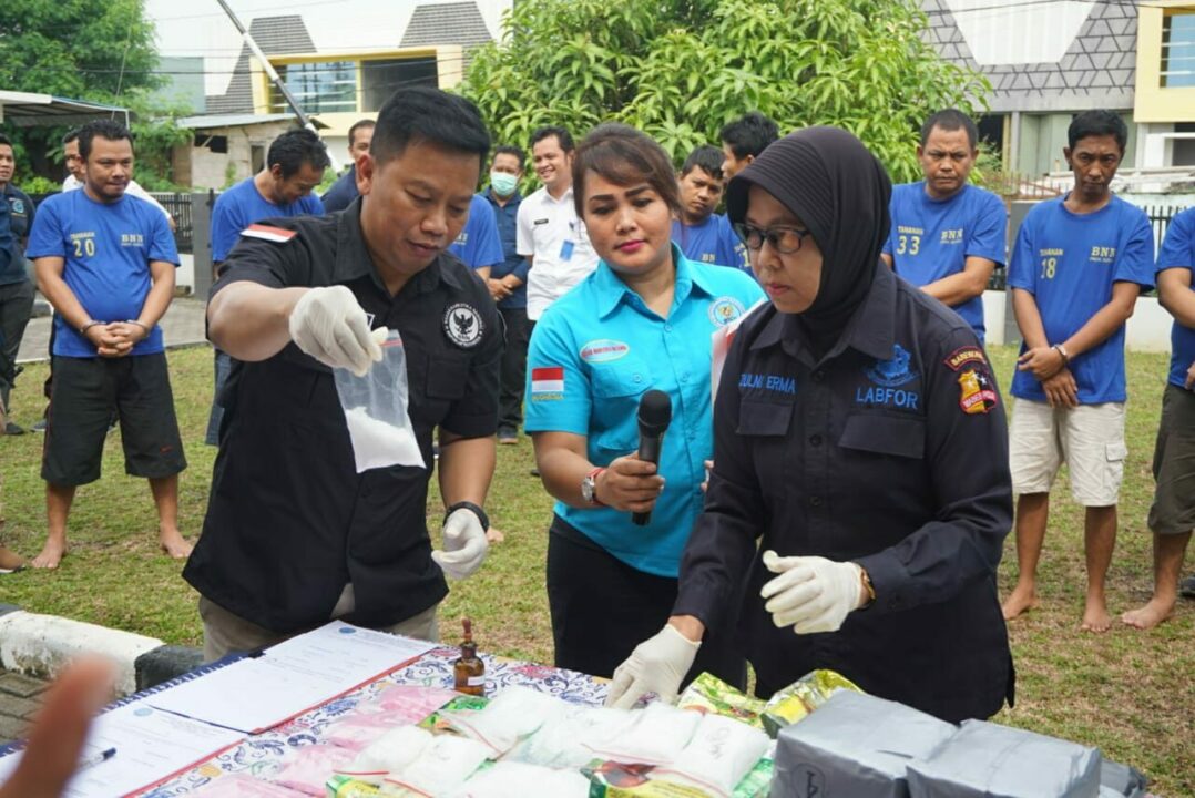 Pemusnahan Barang Bukti Narkotika Melalui Kenderaan Incenelator