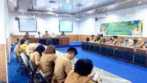 Pelaksanaan Sosialisasi P4GN dan Deteksi Dini Penyalahgunaan Narkotika di Kantor Dinas Koperasi dan UKM Prov. SUMUT
