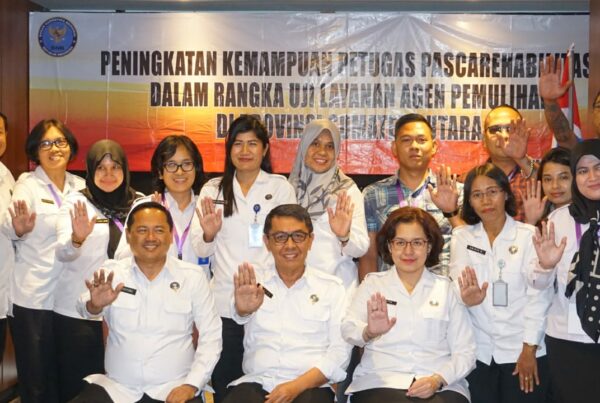 Direktur Pasca Rehabilitasi BNN RI Berikan Pembekalan Peningkatan Kemampuan Petugas Pasca Rehabilitasi di Provinsi Sumatera Utara