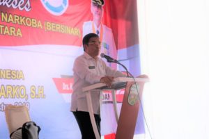 Deputi Pencegahan BNN Beri Penguatan Bagi Relawan Anti Narkoba Desa Bersinar Medan
