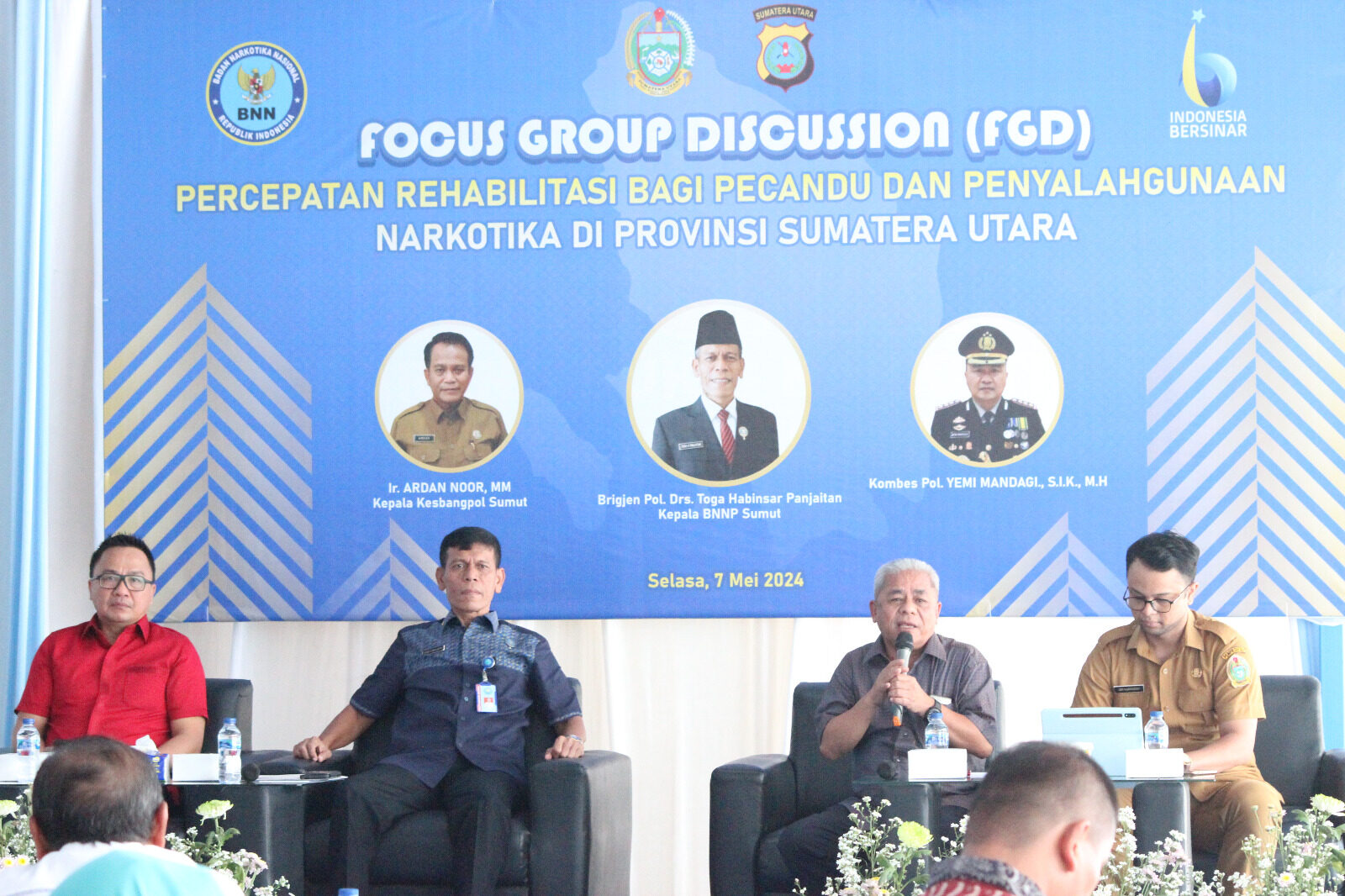Focus Group Discussion (FGD) Rehabilitasi bagi Pecandu dan Penyalahgunaan Narkotika di Provinsi Sumatera Utara