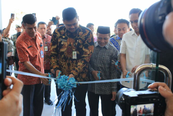 Peresmian Gedung Rumah Perlindungan Sosial Kota Medan dan Penandatanganan Kesepakatan Bersama antara Pemko Medan dengan BNNP Sumatera Utara