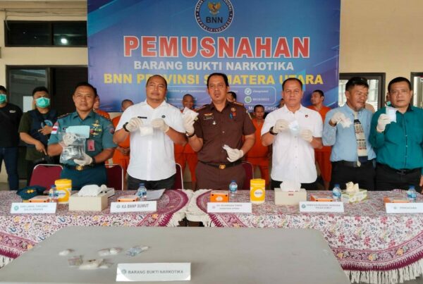 RELEASE PEMUSNAHAN BARANG BUKTI NARKOTIKA PERIODE BULAN JANUARI – FEBRUARI 2025