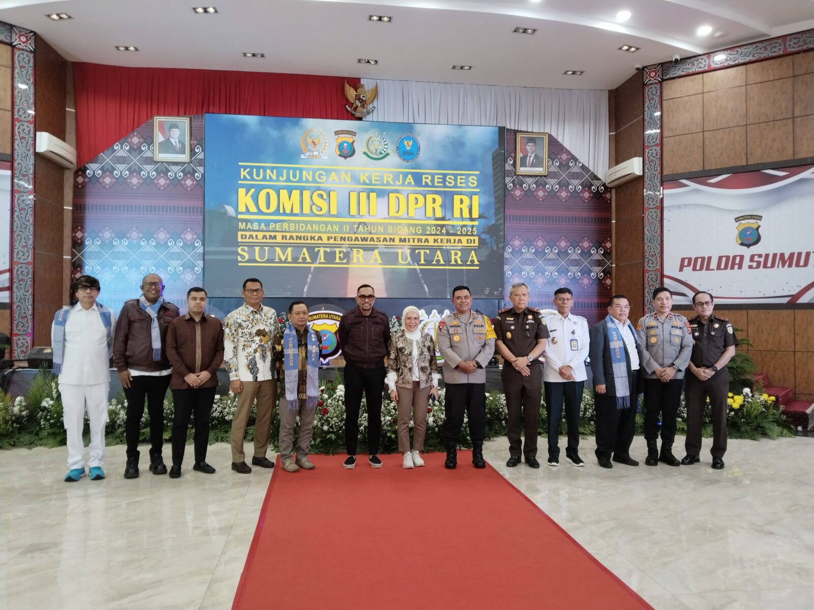 Kunjungan Kerja Reses Komisi III DPR RI ke Provinsi Sumatera Utara Masa Persidangan II Tahun Sidang 2024 – 2025 Kunjungan Kerja Reses Komisi III DPR RI ke Provinsi Sumatera Utara Masa Persidangan II Tahun Sidang 2024 – 2025